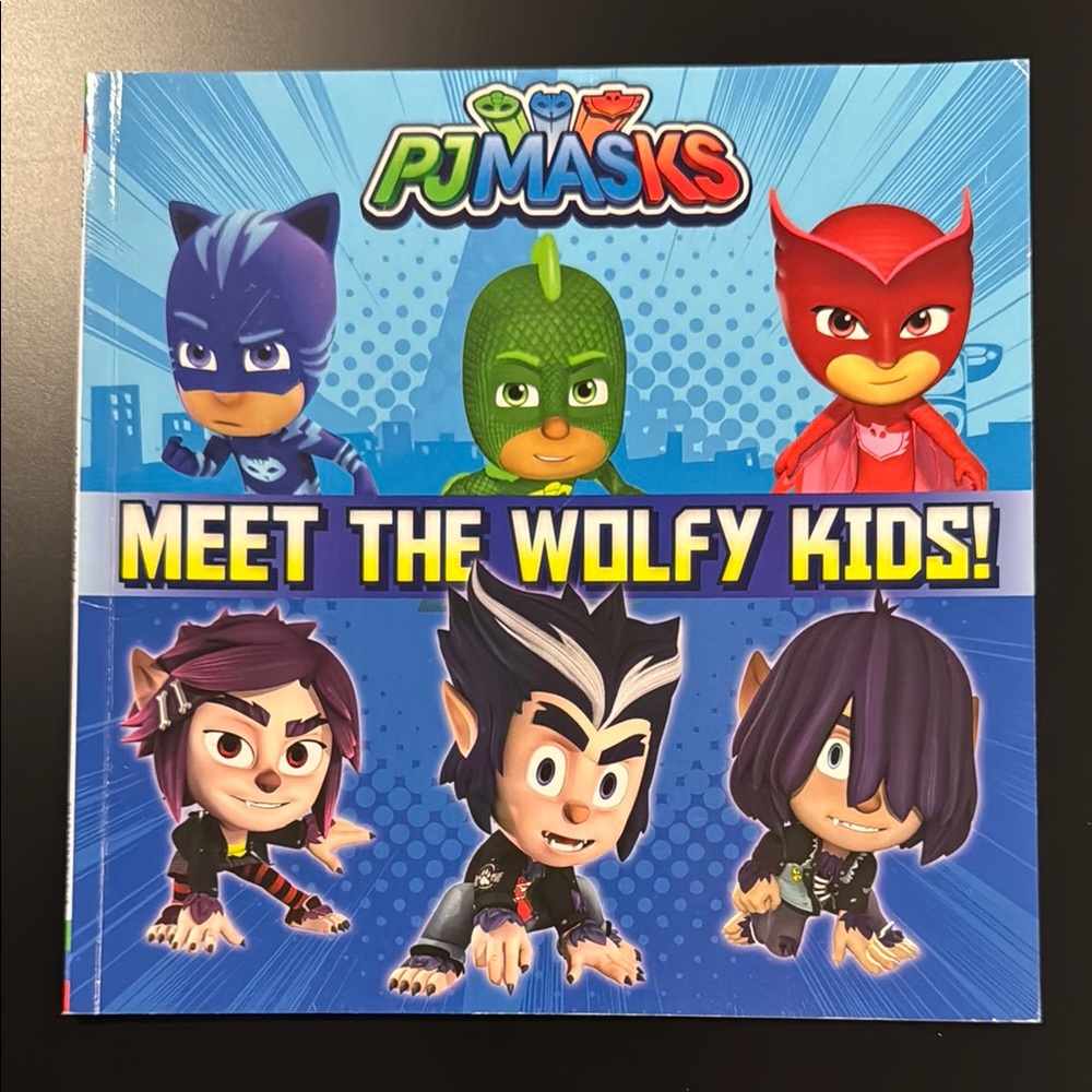 PJ Masks: Meet the Wolfy Kids! - Softcover Children’s Book